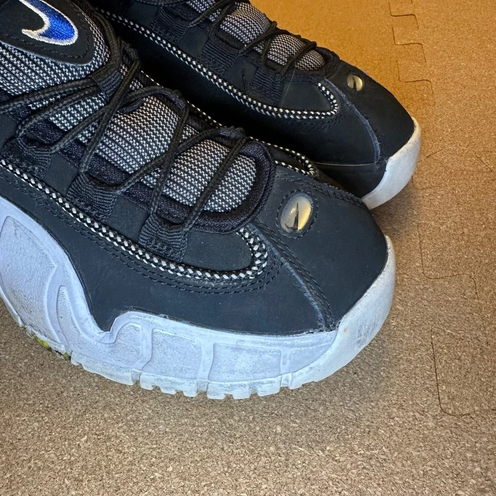 Nike Air Max Penny 1 Kids 5.5Y Black Blue Orlando DQ7774-001 Basketball Shoes